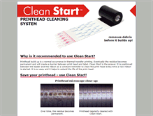 Tablet Screenshot of clean-start.info